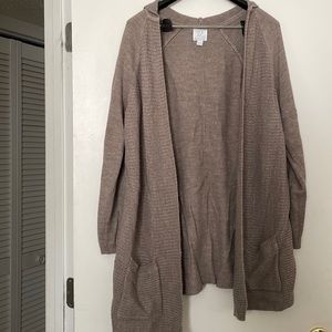 Hooded Cardigan